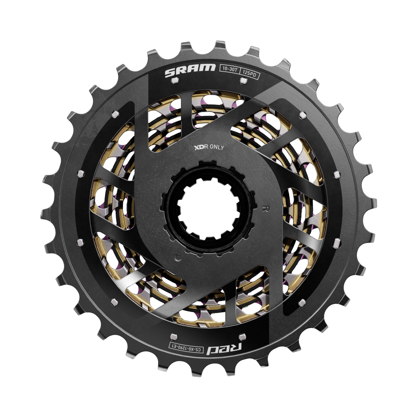 SRAM XG-1290 Cassette Rainbow(10-33T)