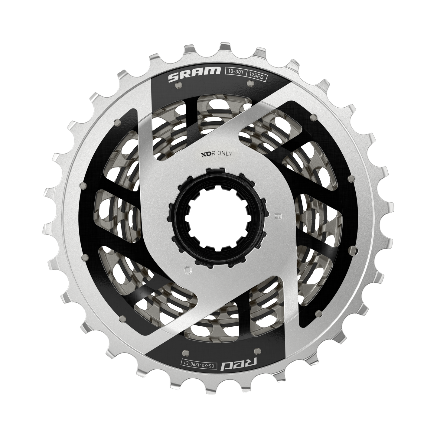 SRAM XG-1290 Cassette Silver(10-33T)