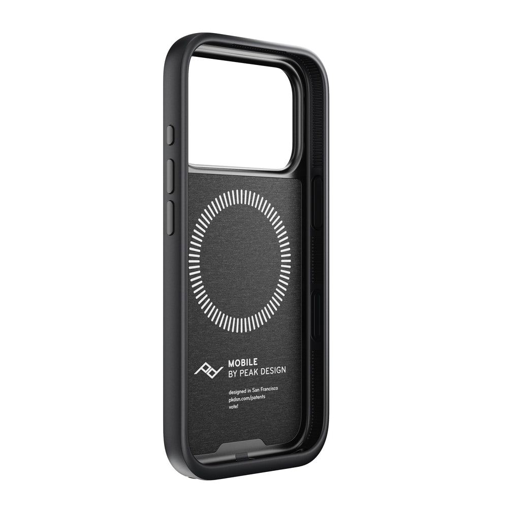 PEAKDESIGN エブリデイ ケース iPhone 17 Pro チャコール / ナイロンキャンバス / M-MC-CF-CH-1