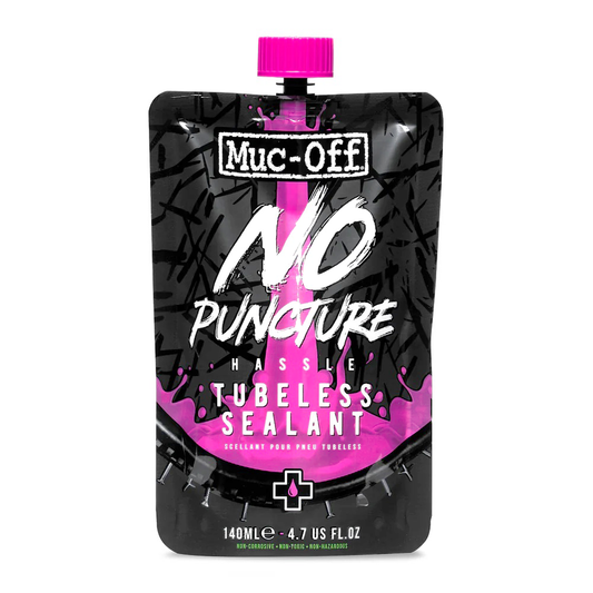 MUC-OFF NO PUNCTURE HASSLE TUBELESS SEALANT 140ml POUCH ONLY