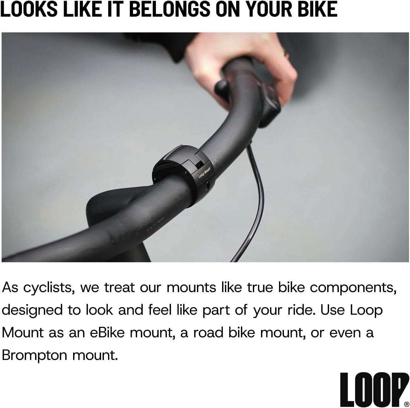Loop Mount ループマウントツイスト 自転車用スマートフォンホルダー