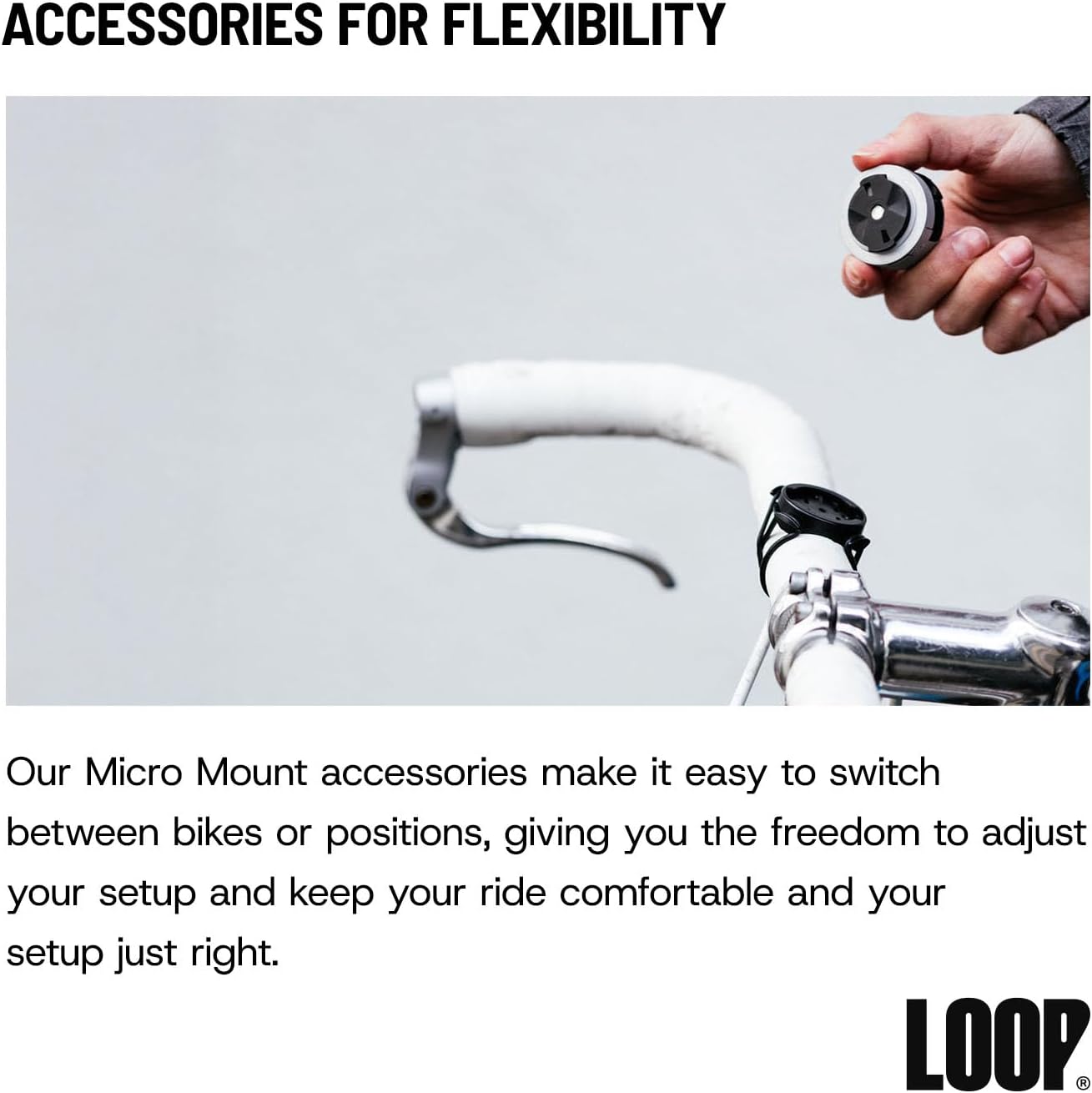 Loopmount LOOP Micro Mount（ループマイクロマウント）自転車用スマートフォンホルダー