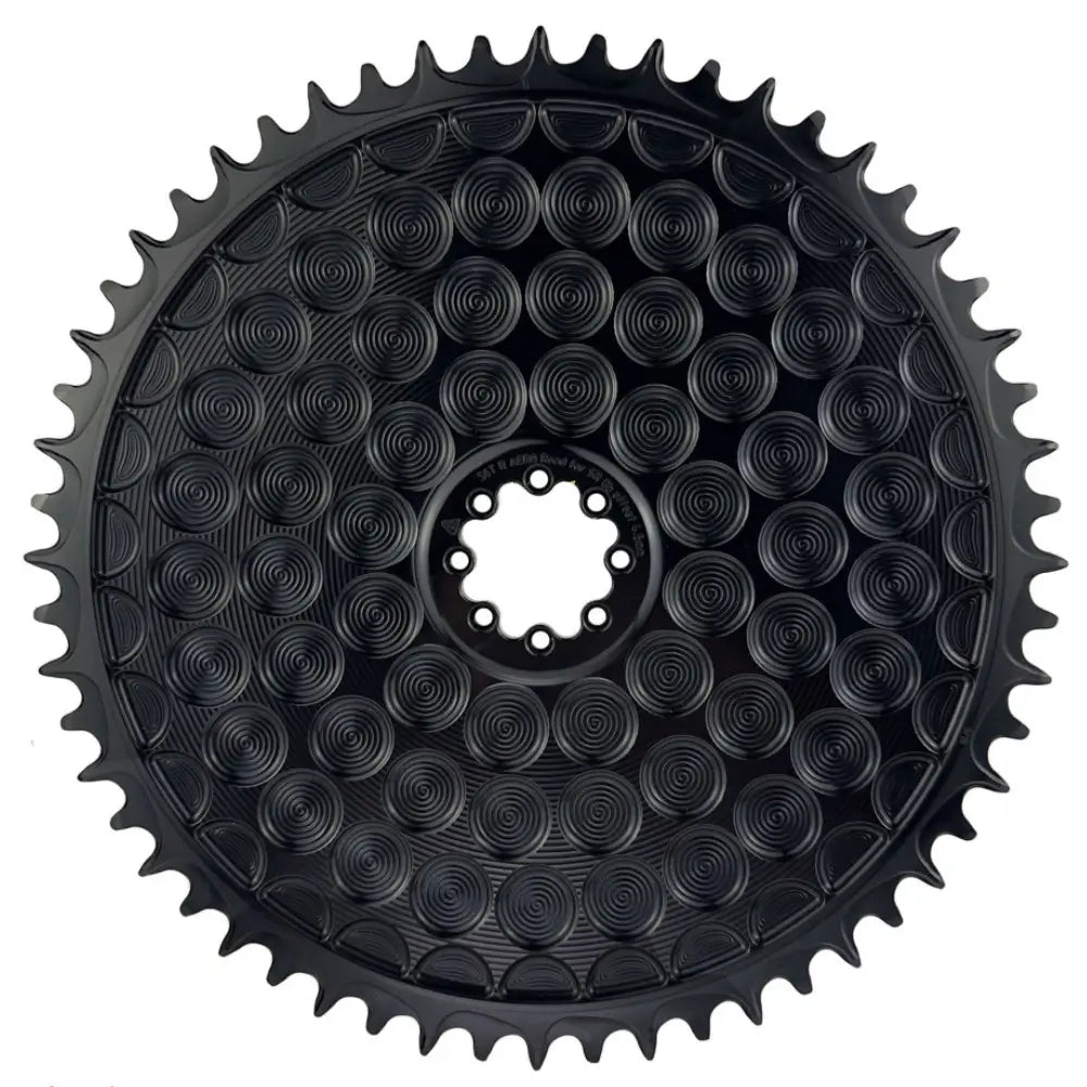 Alugear Chainring 1-speed AERO Golf Ball 48T Round SRAM 8-bolts