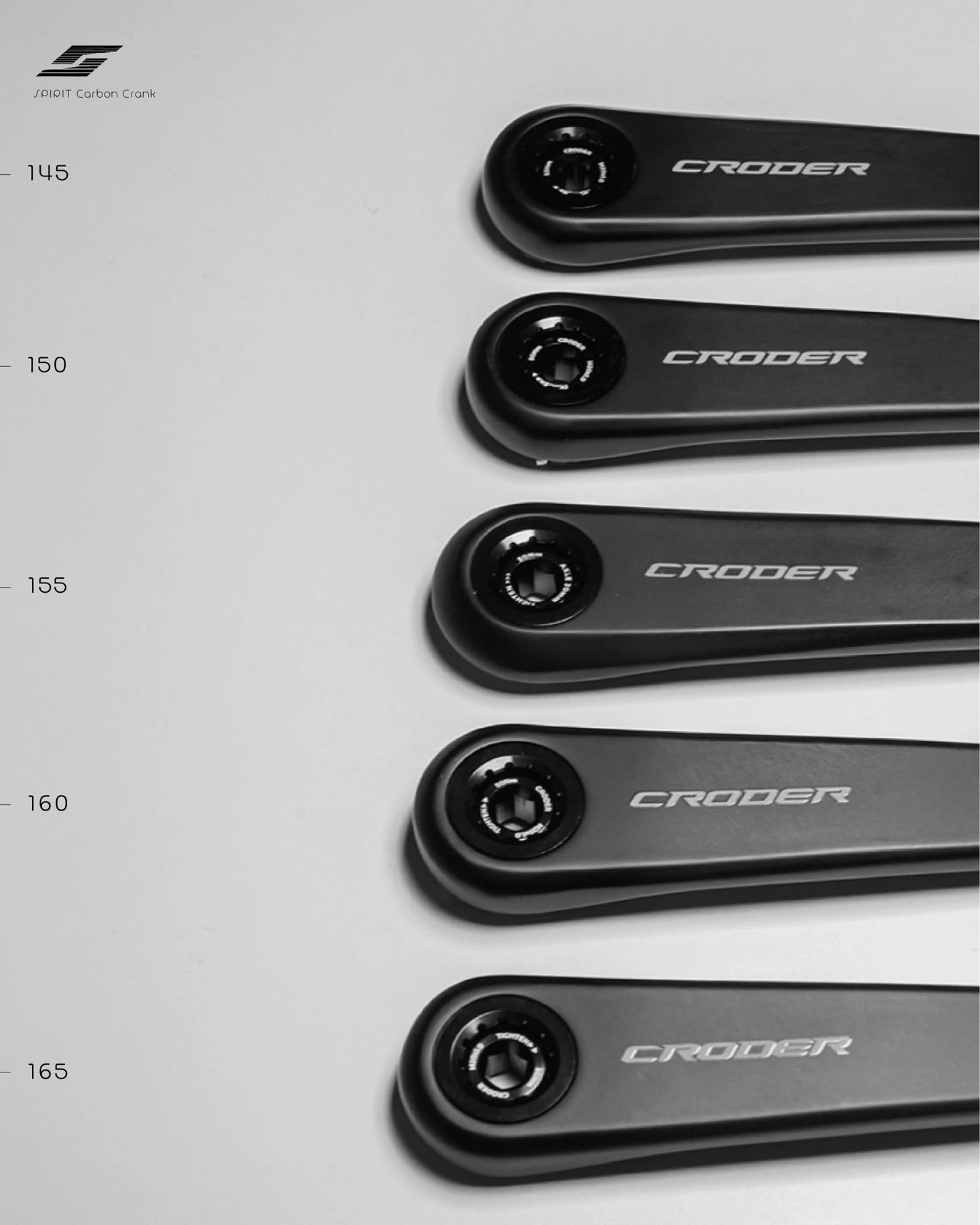 CRODER CARBON CRANK ARM 155mm(29mmスピンドル付き)