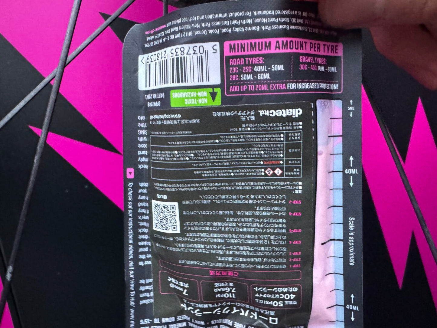 MUC-OFF ROAD & GRAVEL TUBELESS SEALANT 140ml