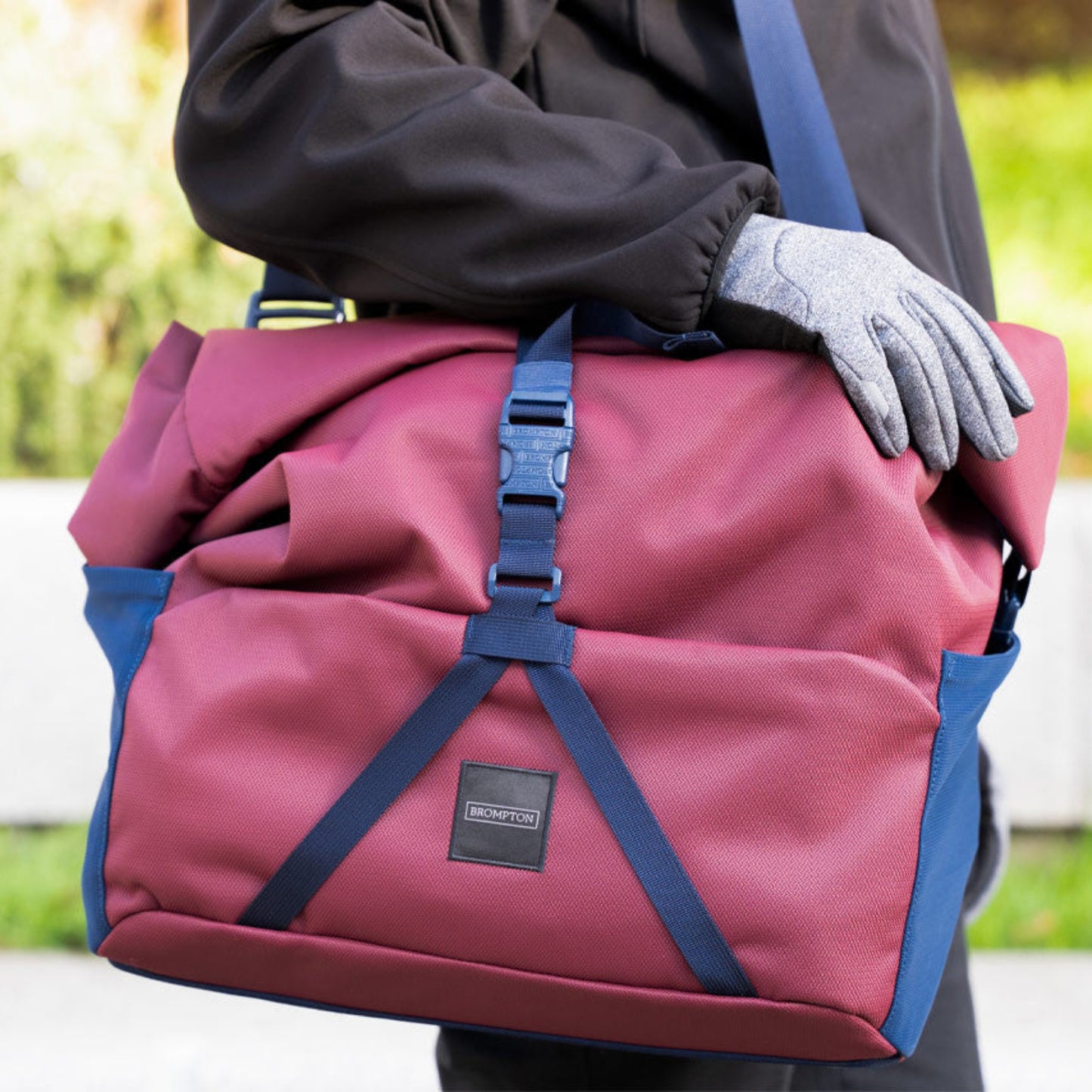 BROMPTON Roll Top Bag L+Frame