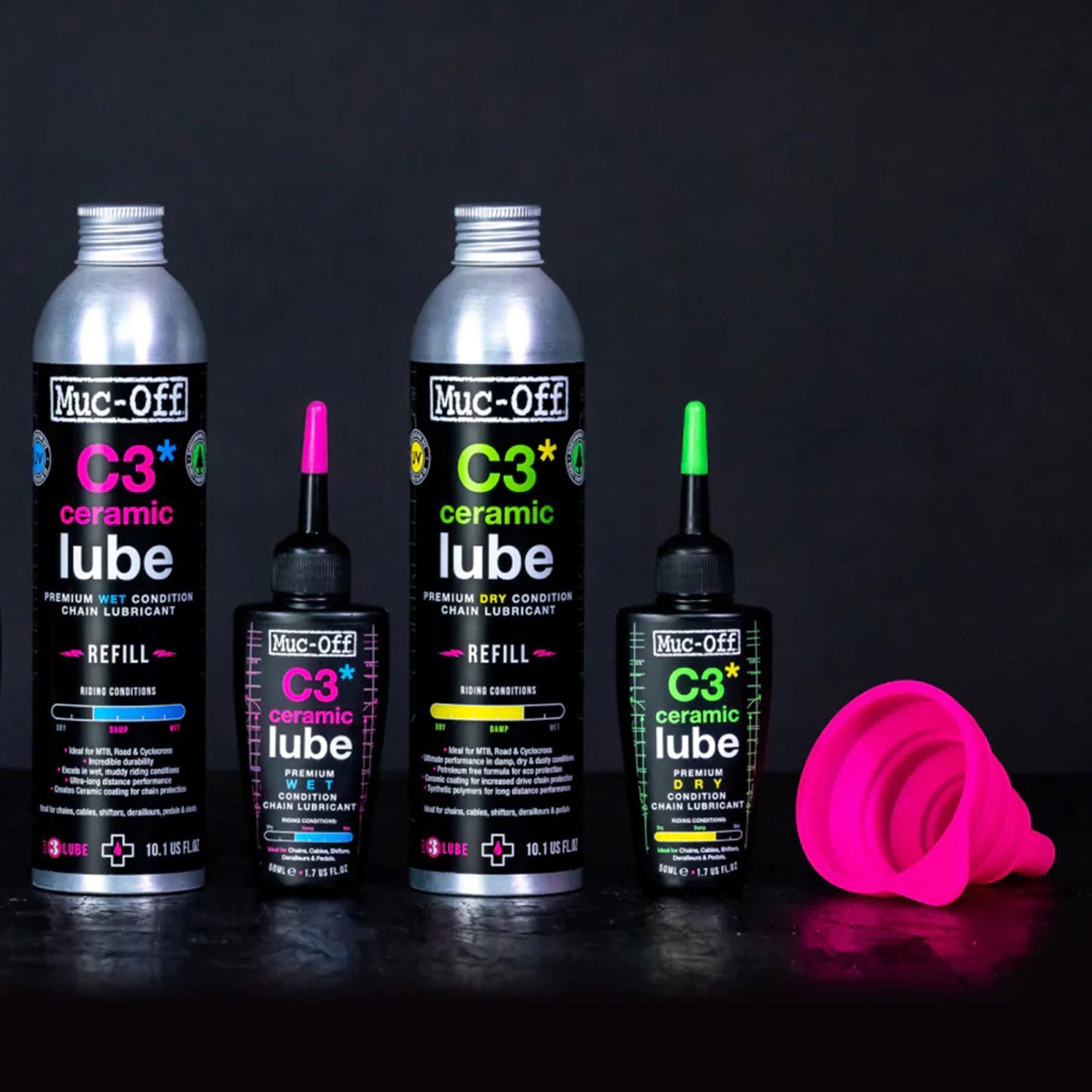MUC-OFF C3 WET CERAMIC LUBE(詰替え用） 300mi