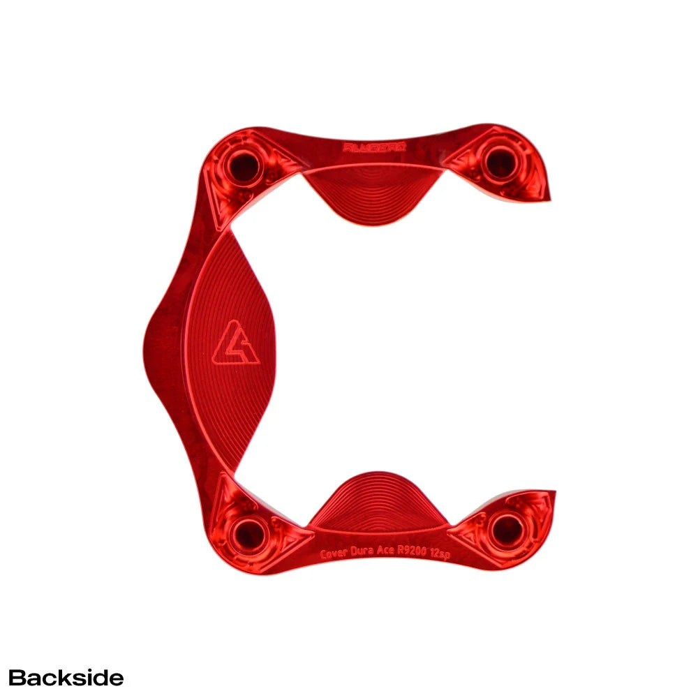 Alugear Cover AERO for Alugear Chainrings R9200 12sp Black