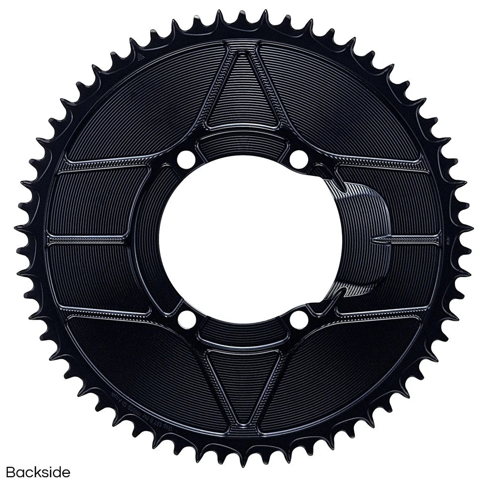 Alugear Chainring 1-speed ALUGEAR 54T Round for 12sp. 110 BCD 4b Shimano Asymmetric
